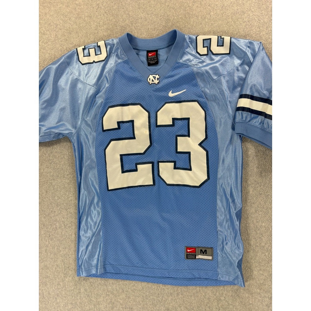North Carolina Tar Heels Stitched Logo Football Jersey (#23) Men's Medium